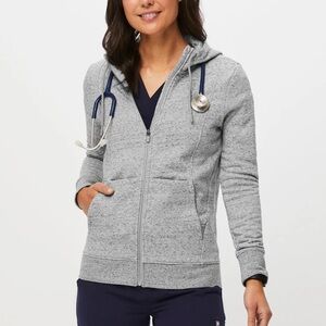 Figs On-Shift Full Zip Hoodie Large
